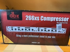 Dbx 266xs dual compressor gate - dual, compressor/gate