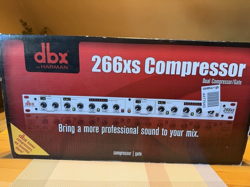 Dbx 266xs dual compressor gate - dbx,