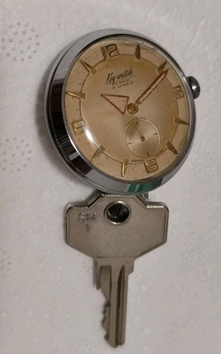 Schlüsseluhr vintage st - schlüsseluhr,