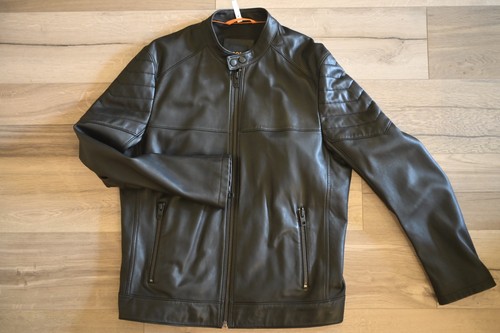 Boss lederjacke biker - lederjacke, biker-style