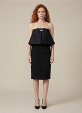 Versace Rock schwarz Wolle und