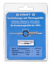 STROFT Vorfachringe 10x Pitzenbauer Ring Typ1 Typ 2 Typ 3 Typ 4 Typ 5 Typ 6 SET