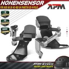 2x Höhensensor Niveauregulierung Hinten L+R für Audi A8 S8 4E 4E2 VW Phaeton 3D
