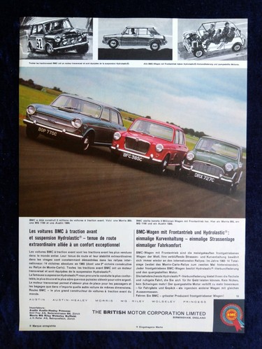 Bmc mini 1100 und austin - mini,,