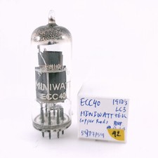 1 X ECC40 MINIWATT RÖHRE