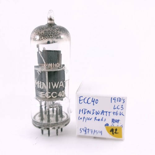 Ecc40 miniwatt röhre - 1,