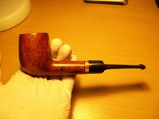 PFEIFE: schöne DANSKE CLUB Naturel Made In Denmark 13 toller Zieering Billiard