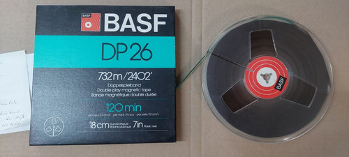 Basf tonbandspule 18cm - basf,
