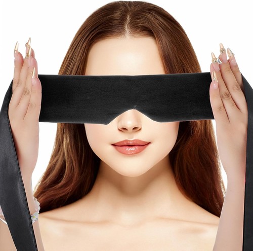 Satin augenmaske verstellbar - satin-augenmaske,