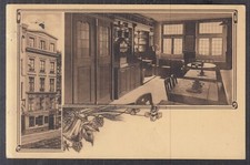 6494. Ak Bonn Wirtshaus Ruland mit Innenansicht 1915