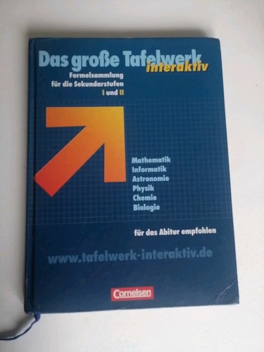 Das grosse tafelwerk - grosse,