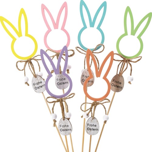 Osterdeko blumenstecker hasen - blumenstecker,,