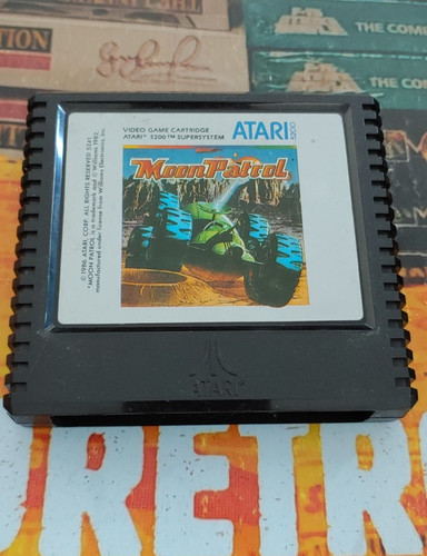 Moon patrol atari - moon, vcs