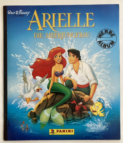 1990 panini album arielle - 1990, "arielle