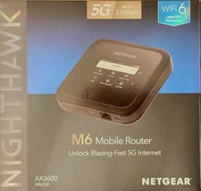 Netgear Nighthawk M6,  mobiler 5G-Router, mobiler WLAN Hotspot (MR6150-100EUS)