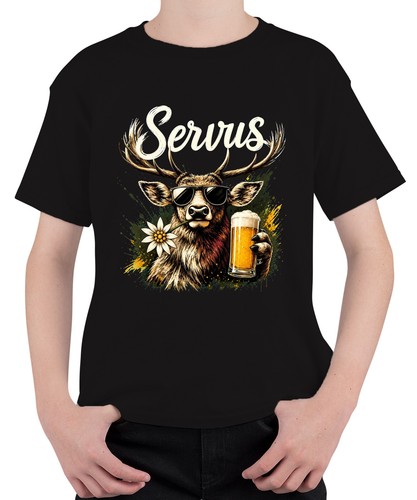 Servus hirsch bayern bier - hirsch,