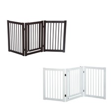 PawHut Absperrgitter Holz