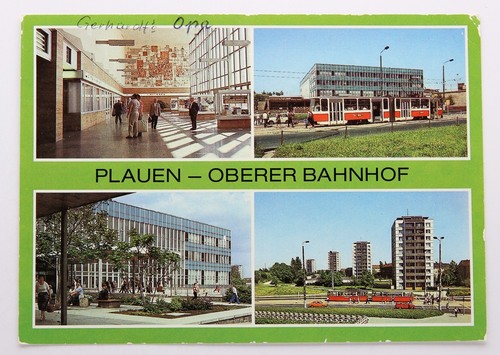 Postkarte plauen im - -,
