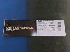 Used Sammler Ticket UEFA Conf. League 2025/26 Banik Ostrava vs Austria Wien