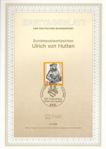 Bn12 ersttagsblatt - bn12.88,