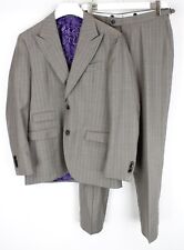 Suitsupply La Spalla / Brescia Anzug Herren UK 38/UK 36S Wolle Nadelstreifen 2