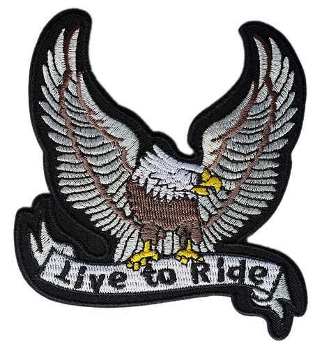 Adler live ride aufnäher - adler,