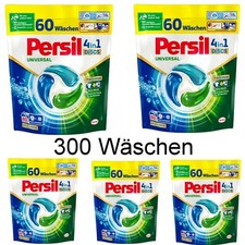 5x 60 Wäschen Persil Discs UNIVERSAL 4in1 Tiefenrein Waschmittel 300 Disc 20-95°