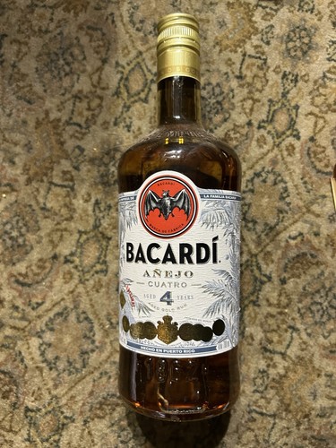 Bacardi añejo cuatro aged - aged, 4