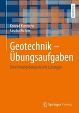 Geotechnik - Übungsaufgaben