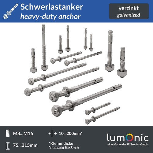 M16 keilanker bolzenanker - -,