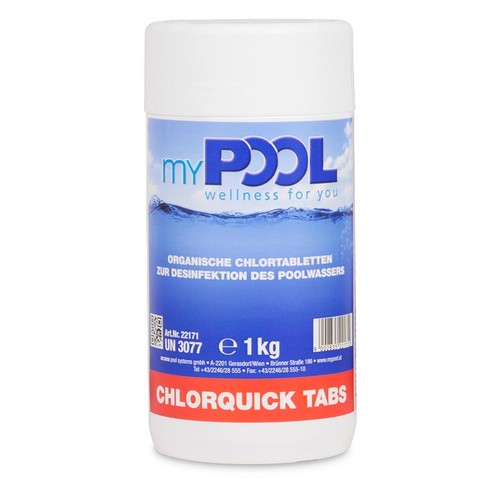 Mypool chlorquick tabs - chlorquick,
