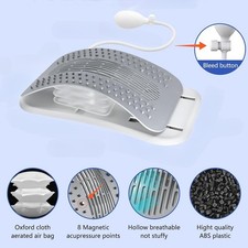 Rückenmassage Einstellbarer Rückenstrecker Nackenstrecker Rückendehner Backstret