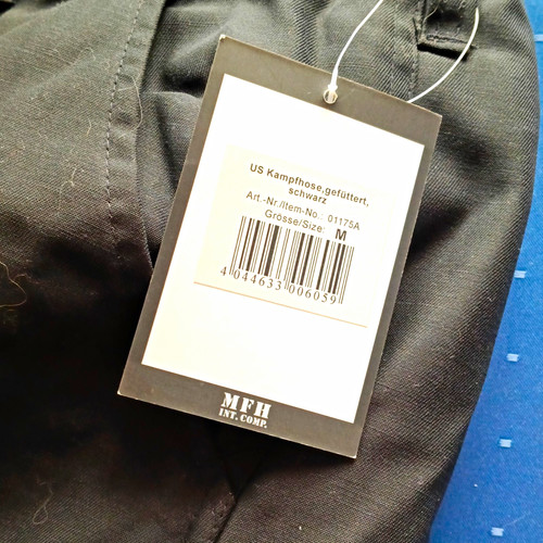 Mfh kampfhose gefüttert - us,