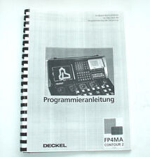 Programmieranleitung Deckel FP4MA 2204 Contour 2