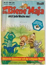 ✪ DIE BIENE MAJA #81 Das erste Abenteuer mit der..., Bastei 1979 COMICHEFT Z2