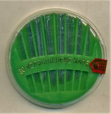 🧵30🧵 Nähnadeln in Spenderbox mix Nadeln Nadelset Kurzwarten stopfen Basteln