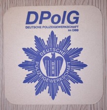Bierdeckel - DPolG - Deutsche