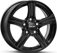 4x Alufelgen OXXO CHARON BLACK für MG (Saic) MG4 SEH3 16 Zoll Felgen