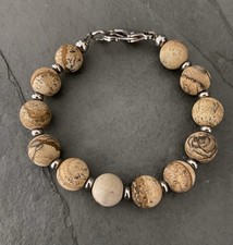 Steinarmband aus Natursteinen