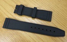 ORIGINAL IWC 20 - 18 RUBBER KAUTSCHUK schwarz EasX-CHANGE EOM4TC IDBM Band