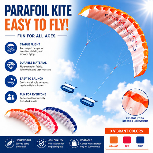 Dual line parafoil kite - dual,