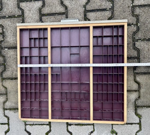 Antiker setzkasten - antiker,
