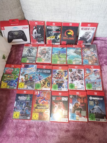 20x nintendo switch spiele - nintendo,