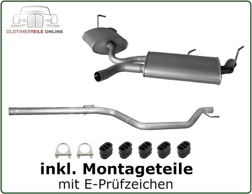 Auspuffanlage für opel signum - auspuffanlage,