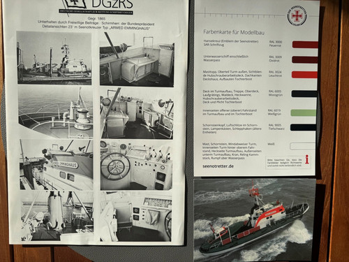 Original dgzrs bauplan der - dgzrs,