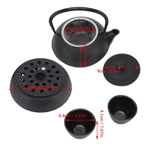 Gusseisernes wasserkocher set - gusseisernes, wasserkocher-set