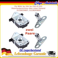 Motorhaubenschloss Ober Unterteil Frontklappenschloss für BMW E46 5er E39 X5 E53