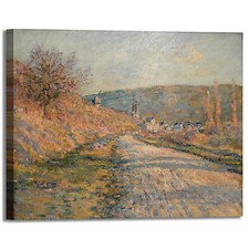 Monet Straße nach Vétheuil