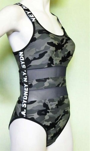 Racerback badeanzug camouflage - racerback,
