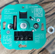 LED Dimmer von EHMANN T46.08 Phasenabschnitt 230V für LED von 5-150 Watt